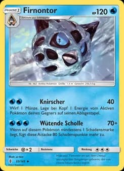 Firnontor card in German
