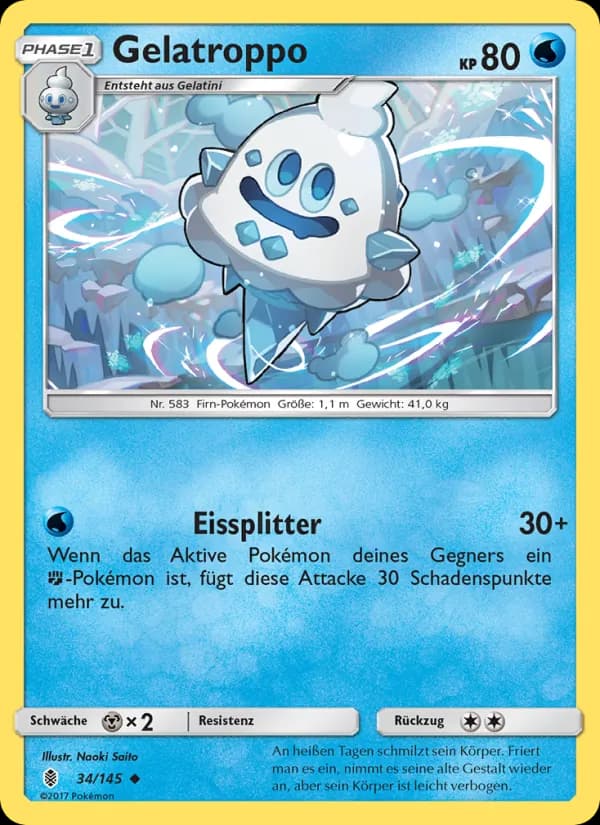 Gelatroppo card in German