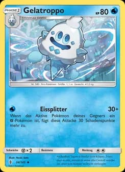 Gelatroppo card in German