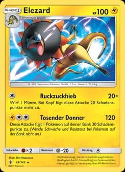 Elezard card in German