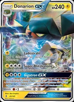 Donarion GX card in German
