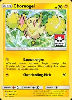 Choreogel card in German