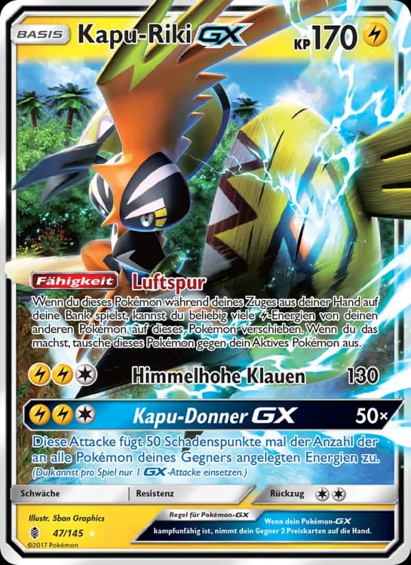 Kapu-Riki GX card in German