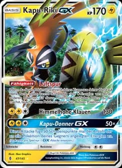 Kapu-Riki GX card in German