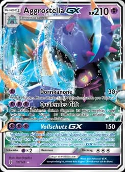 Aggrostella GX card in German