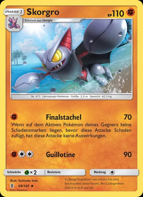 Skorgro card in German