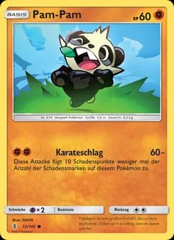 Pam-Pam card in German