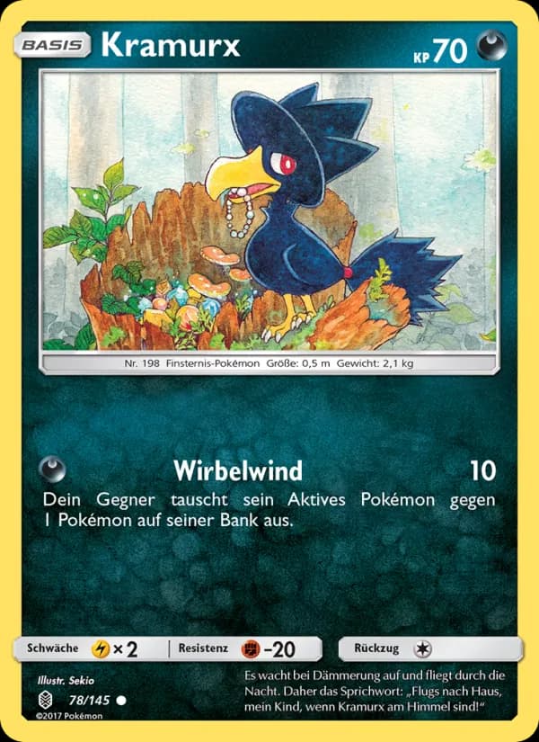 Kramurx card in German