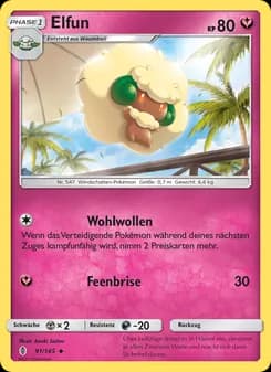 Elfun card in German