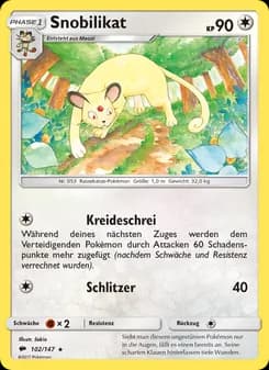 Snobilikat card in German
