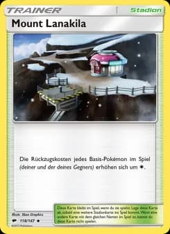 Mount Lanakila card in German