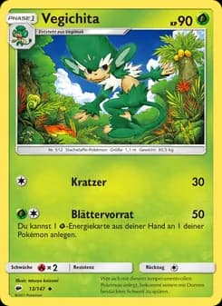 Vegichita card in German