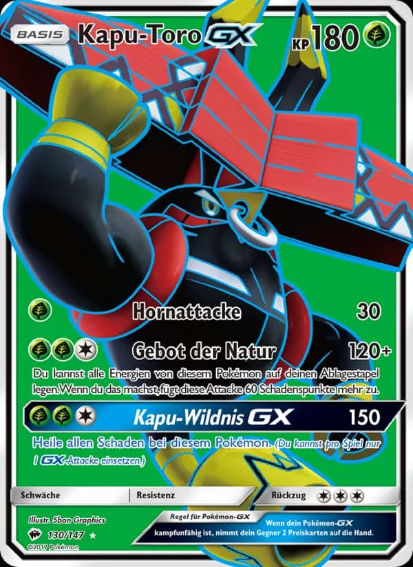 Kapu-Toro GX card in German