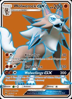 Wolwerock GX card in German