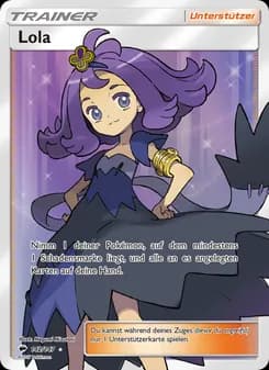 Lola card in German