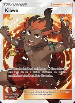 Kiawe card in German