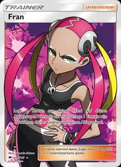 Fran card in German