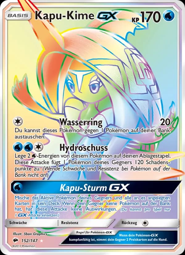 Kapu-Kime GX card in German