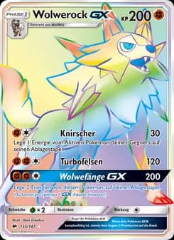 Wolwerock GX card in German
