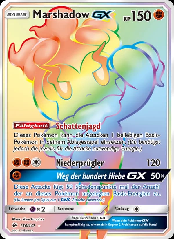Marshadow GX card in German