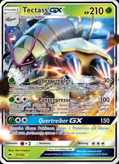 Tectass GX card in German