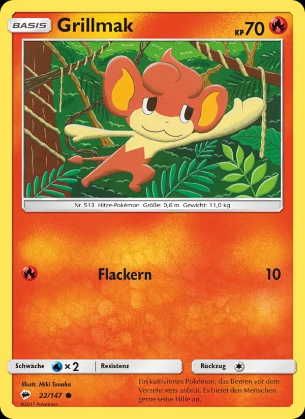 Grillmak card in German
