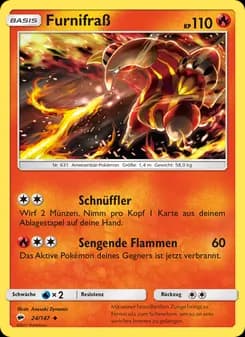 Furnifraß card in German