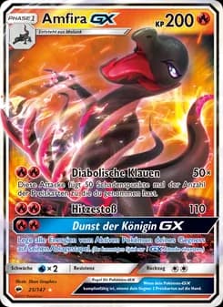 Amfira GX card in German