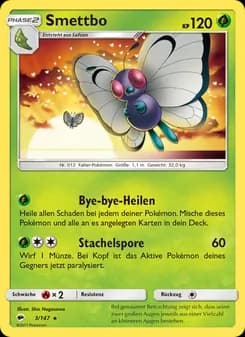 Smettbo card in German