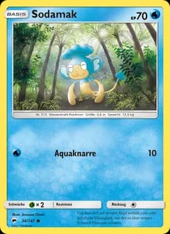 Sodamak card in German