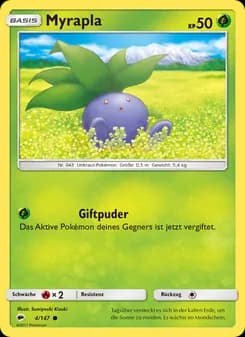 Myrapla card in German
