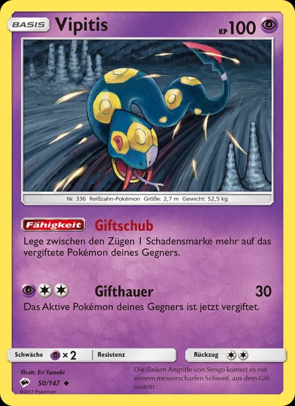 Vipitis card in German
