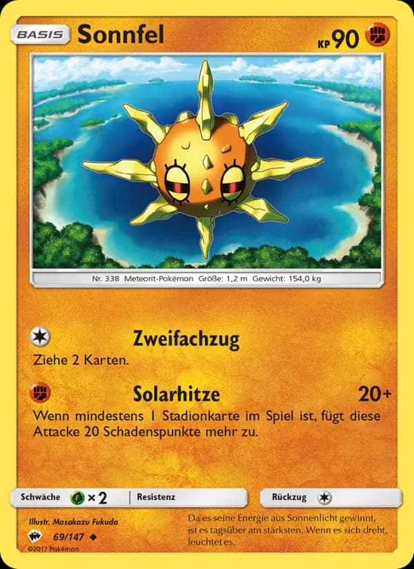 Sonnfel card in German
