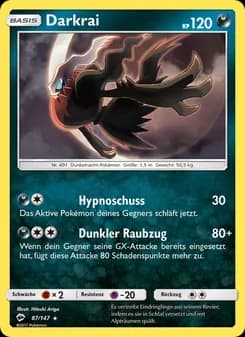 Darkrai card in German