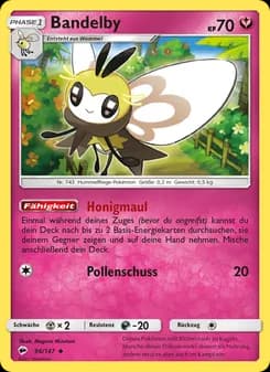 Bandelby card in German