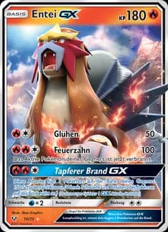 Entei GX card in German