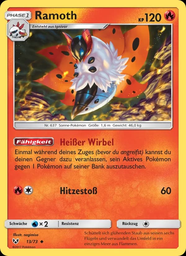 Ramoth card in German