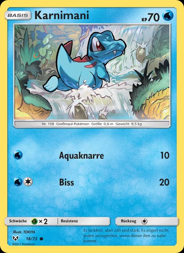 Karnimani card in German