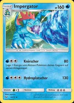 Impergator card in German