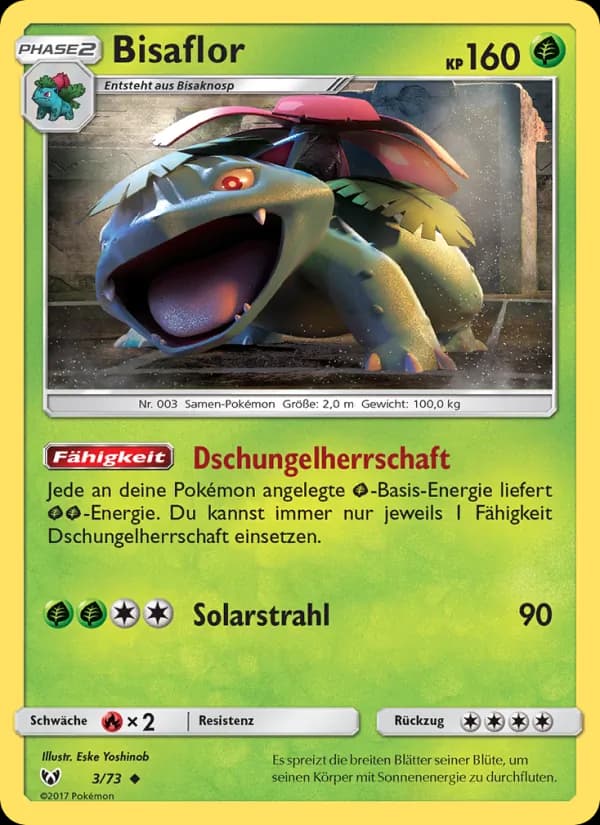 Bisaflor card in German