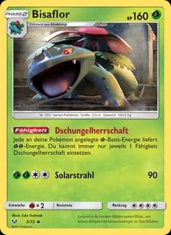 Bisaflor card in German