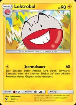 Lektrobal card in German