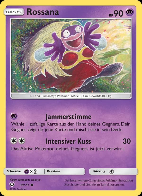 Rossana card in German