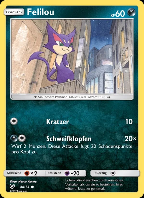 Felilou card in German