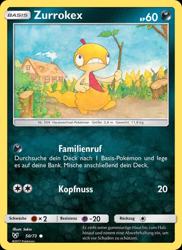 Zurrokex card in German