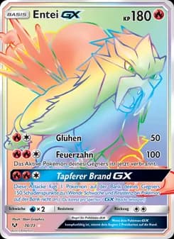 Entei GX card in German