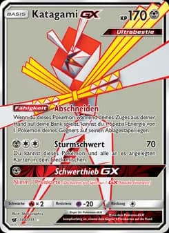 Katagami GX card in German
