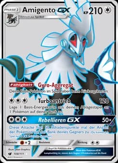Amigento GX card in German