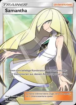 Samantha card in German
