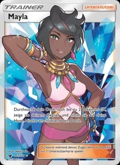Mayla card in German